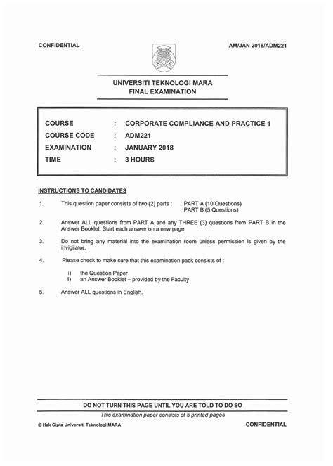 ADM221 - Corporate Administration - Studocu