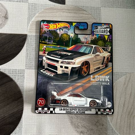 Jual Hot Wheels Hotwheels Nissan Skyline Lb Er Super Silhouette Lbwk R Bnr Shopee