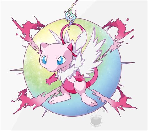 Mega Mew, Pokemon | Mew and mewtwo, Pokemon fusion art, Mythical pokemon