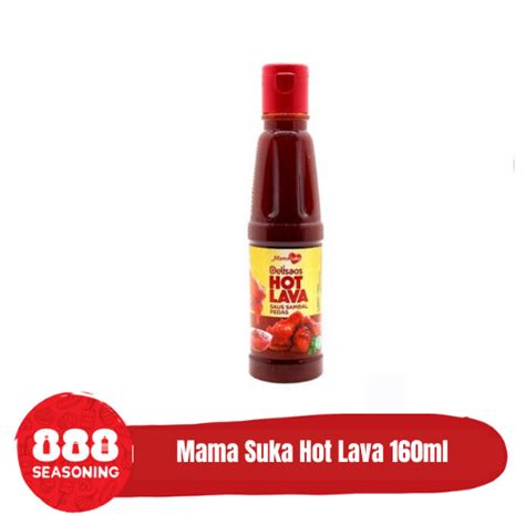 Jual Mamasuka Delisaos Hot Lava Sauce Ml Shopee Indonesia