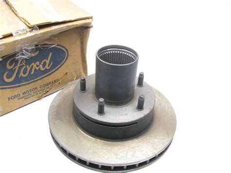 New Oem Genuine Ford F Tz B Front Brake Rotor Hub Lug Ebay