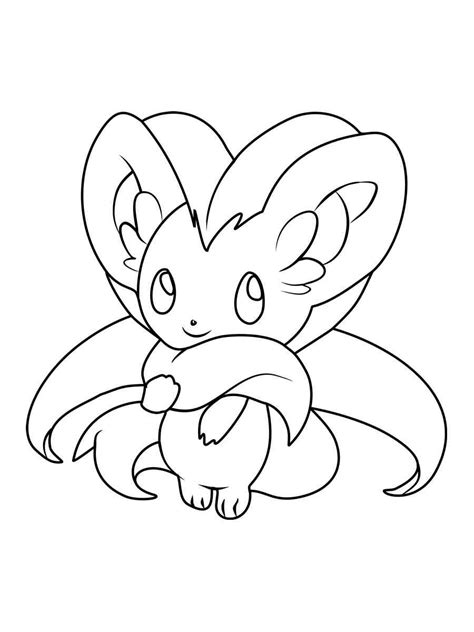 Pokemon Cinccino Coloring Pages Free Printable The Best Porn Website