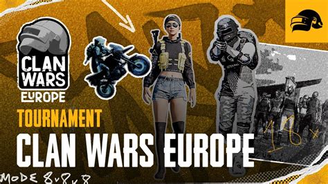 Clan Wars Europe June 24th 25th Pubg Battlegrounds Europe Youtube