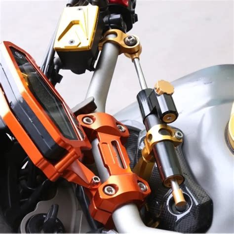 Bandit Stabilisateur D Amortisseur De Direction De Moto Cnc Commande De