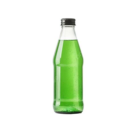 Green Soda Bottle Mockup Water Drinking Beverage Png Transparent