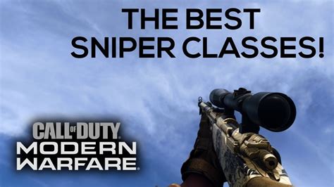 Modern Warfare Best Sniper Classes For Aggressive Sniping Pure