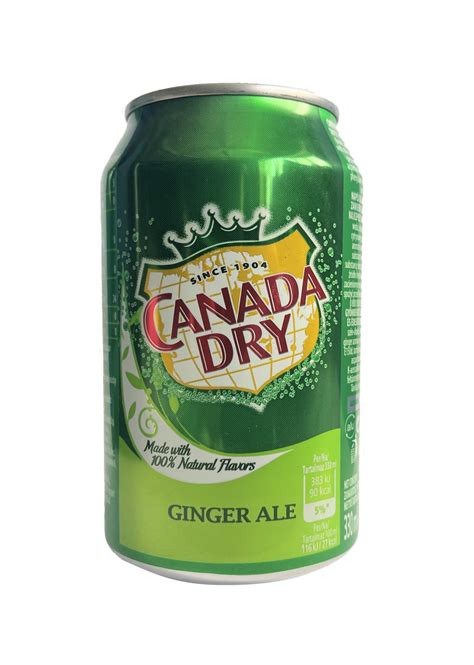 Имбирный эль б/а Ginger Ale Canada Dry 330 мл купить в Киеве и Украине ...
