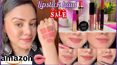 Top Nude Lipstick For All Skin Tones Amazon Nude Lipstick Haul