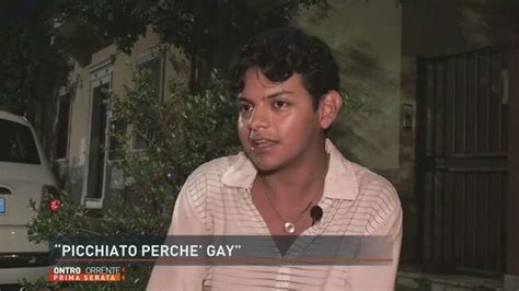 Picchiato perché gay Controcorrente Video Mediaset Infinity