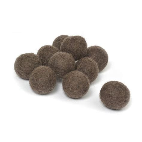 Шарики из войлока 20 мм, цв 32, уп 10 шт - купить с доставкой по ...