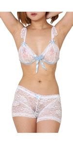 Amazon ChuChu Lingerie Collection セクシーブラ パンティセット S 022 ホワイト chu U chu チューチュ ランジェリーセット