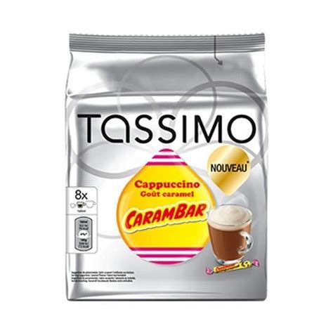 TASSIMO Cappuccino Carambar 8 T-discs 332g - Achat / Vente café ...