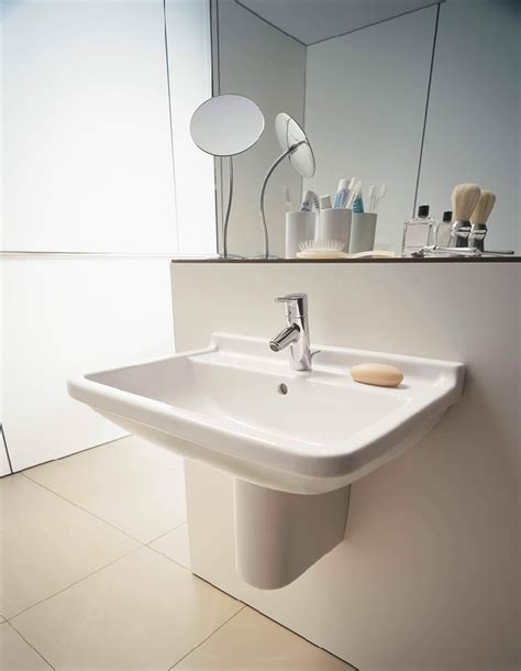 Duravit Starck 3 White Underneath Glazed 1 Tap Hole Washbasin With Overflow