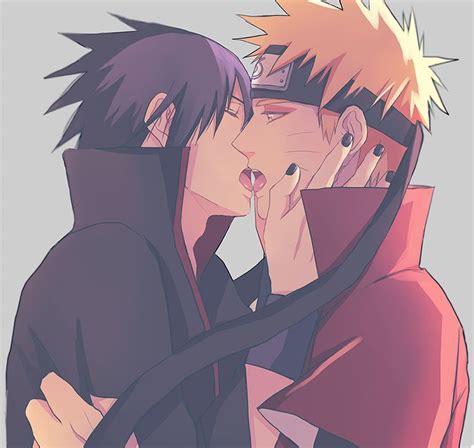 SASUKE NARUTO Sasuke X Naruto Naruto Y Sasuke Beso Sasunaru