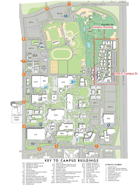 Csuf Map 2025 - Alison Sallie