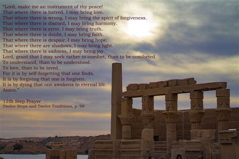 The Eleventh Step Prayer By Frank Brande On Youpic