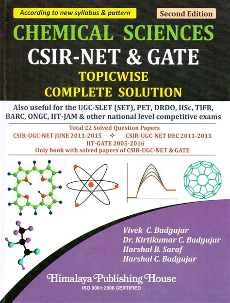 Chemical Sciences Csir Net And Gate Bookstation