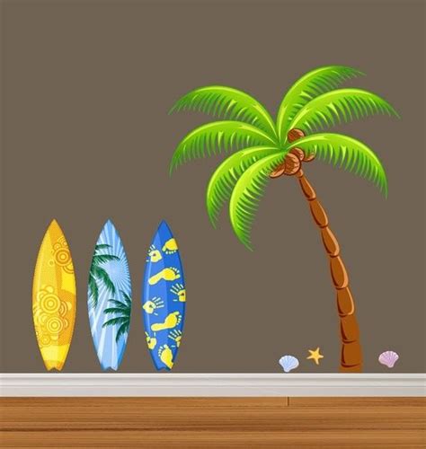 Beach Themed Wall Decals Ideas On Foter Beach Themed Bedroom Ocean