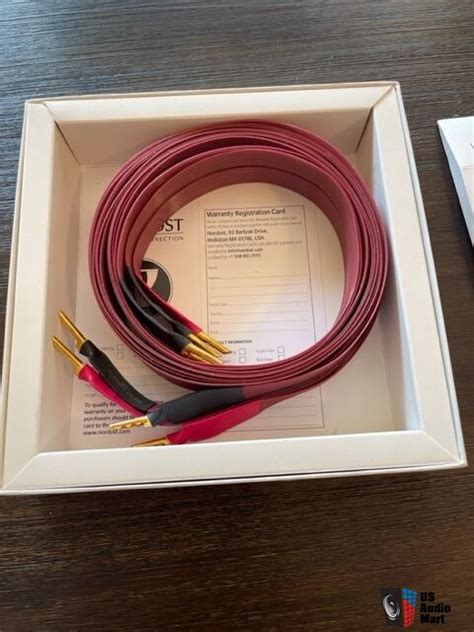 Nordost Red Dawn Speaker Cables Meters Free Shipping For Sale Us