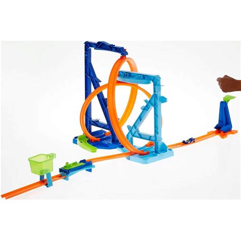 Hot Wheels Toy Car Track Set Infinity Loop Kit