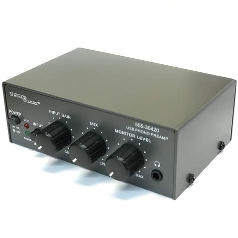Buy Stellar Labs Phono Preamp For Turntable Pre Amp With Usb Digital