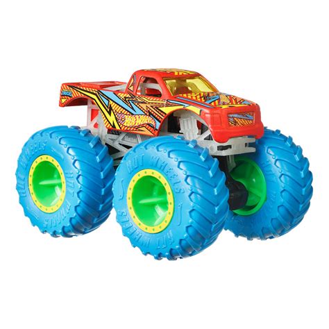 Hot Wheels Glow In The Dark Monster Truck Bundle Wilko