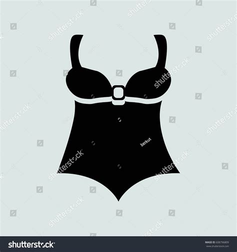 Bikini Vector Icon Stock Vector Royalty Free Shutterstock
