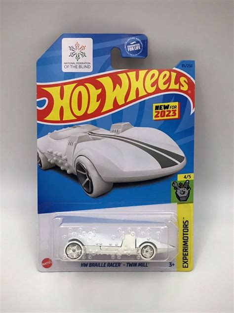 Hot Wheels Partnered With NFB For Braille Racer Twin Mill