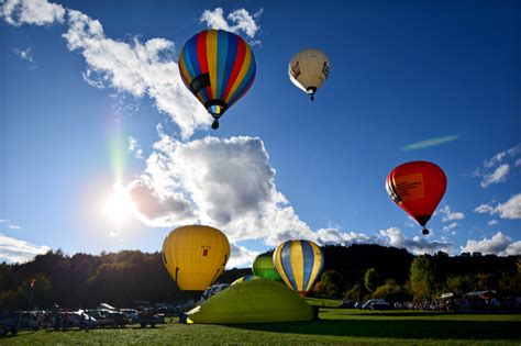 Hei Luftballon Beim Ballonstartplatz Puch Bei Weiz