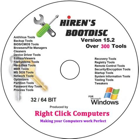 Easy to boot hirens - gsvast