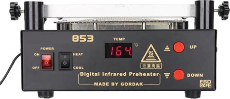 Electric Lab Hot Plate Ir Infrared Preheating Station Lead Free Preheater For Bga Repairing