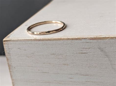 thin gold ring