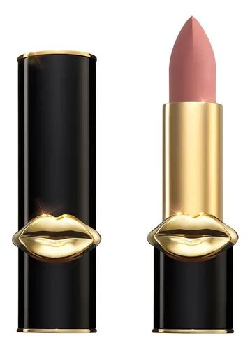 Batom Pat Mcgrath Labs Mattetrance Rouge Á Lévres Acabado Mate Color Warm Light Nude