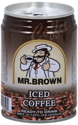 Mr Brown Iced Coffee - 8.12 oz, Nutrition Information | Innit