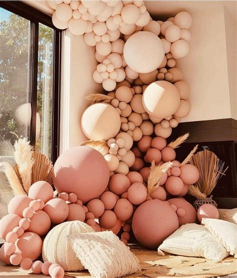 Double Stuffed Nude Balloon Arch Garland Kit Wedding Pink Etsy