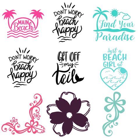 Tropical Beach Car Decals Jeep Wrangler Jeep Gladiator Etsy