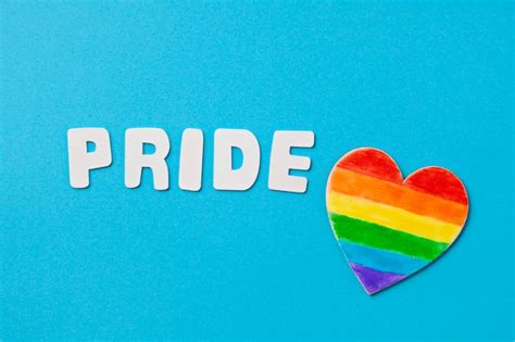 Premium Photo Rainbow Color Stripes Symbol Of Lgbt Gay Pride Copy Space