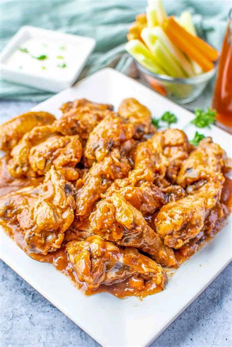 Sweet And Spicy Slow Cooker Chicken Wings Tornadough Alli