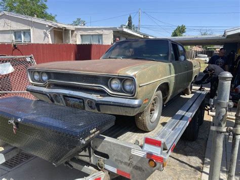 Sold 1970 Plymouth Satellite 4 Door Sedan For B Bodies Only Classic