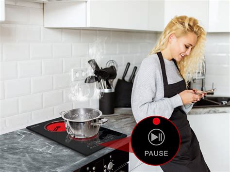 Amazon GRACEALL 12 Inch Electric Stove 2 Burners Hot Plates For Cooking Countertop