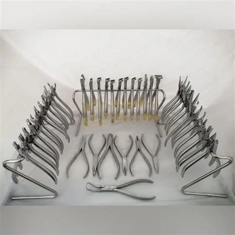 Different Types Of Orthodontic Pliers Sets Wire Cutter Orthodontic