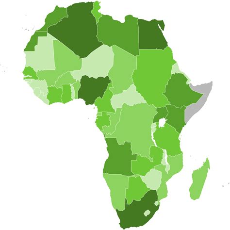 Africa Map Outline Png Clipart Best