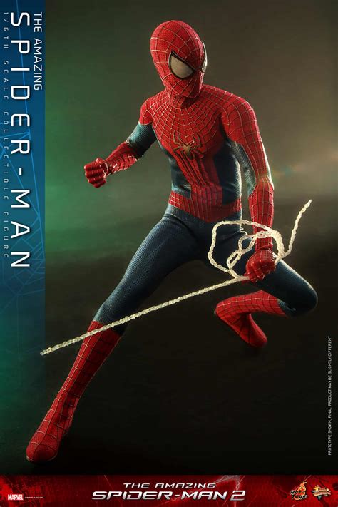 Hot Toys The Amazing Spider Man Figure Sixth Scale Collectible Comic Concepts