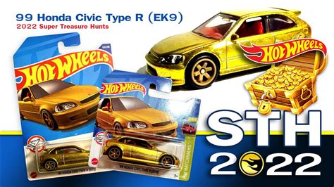 Hot Wheels STH Civic EK9 Gold Munimoro Gob Pe