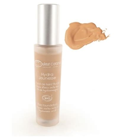 Couleur Caramel Hydra Jeunesse Fluid Foundation 26 Amber Beige