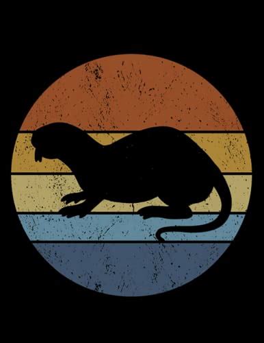 Naked Mole Rat Naked Mole Rat Rodent Fashion Model 2 Notebook 8 5 X11 By Barbara K Wierzbicki