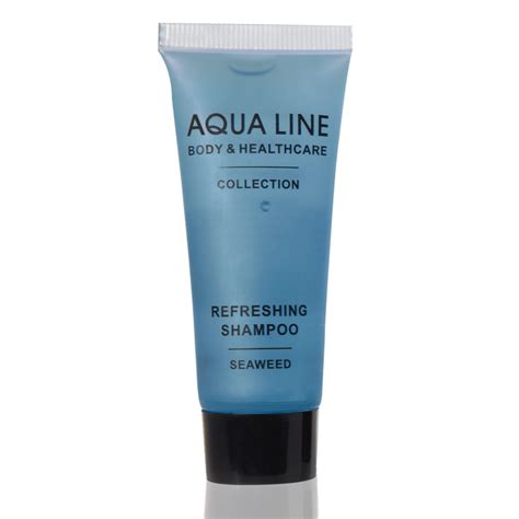 07 Aq46 Shampoo Clear Blue 30ml 250p Aqualine Cosmetics