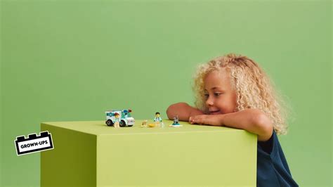 LEGO ЛЕГО City Спасательный ветеринарный фургон 60382 - YouTube
