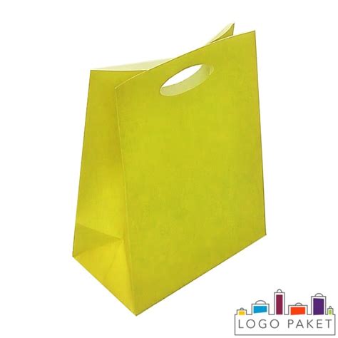 Крафтовые пакеты желтые заказать оптом у производителя | LogoPaket.ru