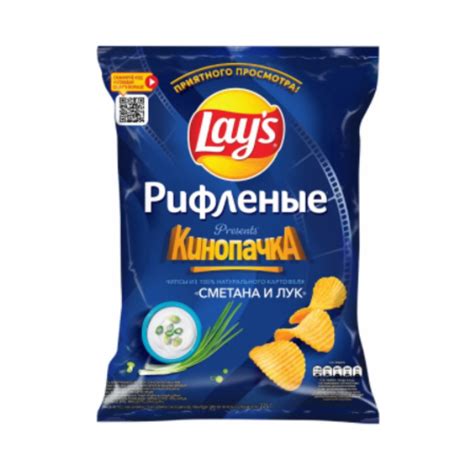 Чипсы Лэйс Сметана и лук пл/уп 225г - купить с доставкой | Интернет ...